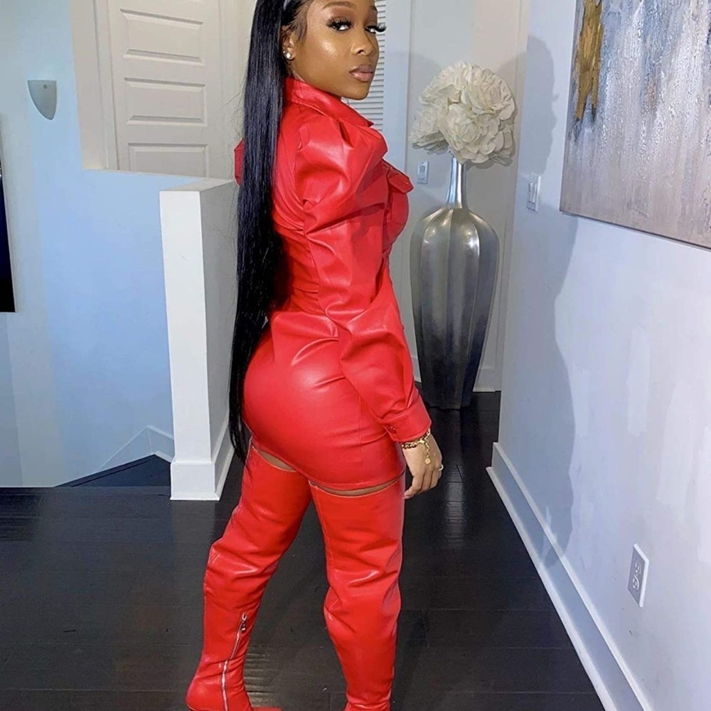 MEDIUM Red Club Dress